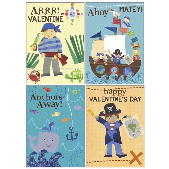 Kids Valentine Pack - Pirate Ship