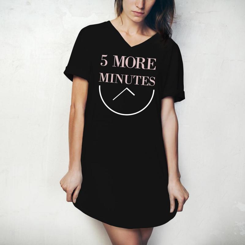 Hello Mello Sleep Shirt - 5 More Minutes