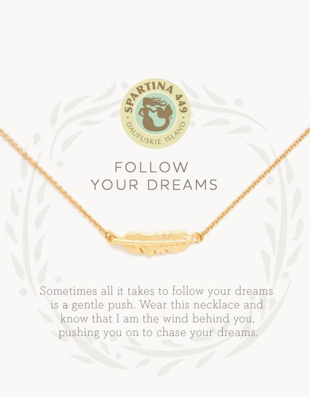 Spartina 449 Necklace - Follow Your Dreams 