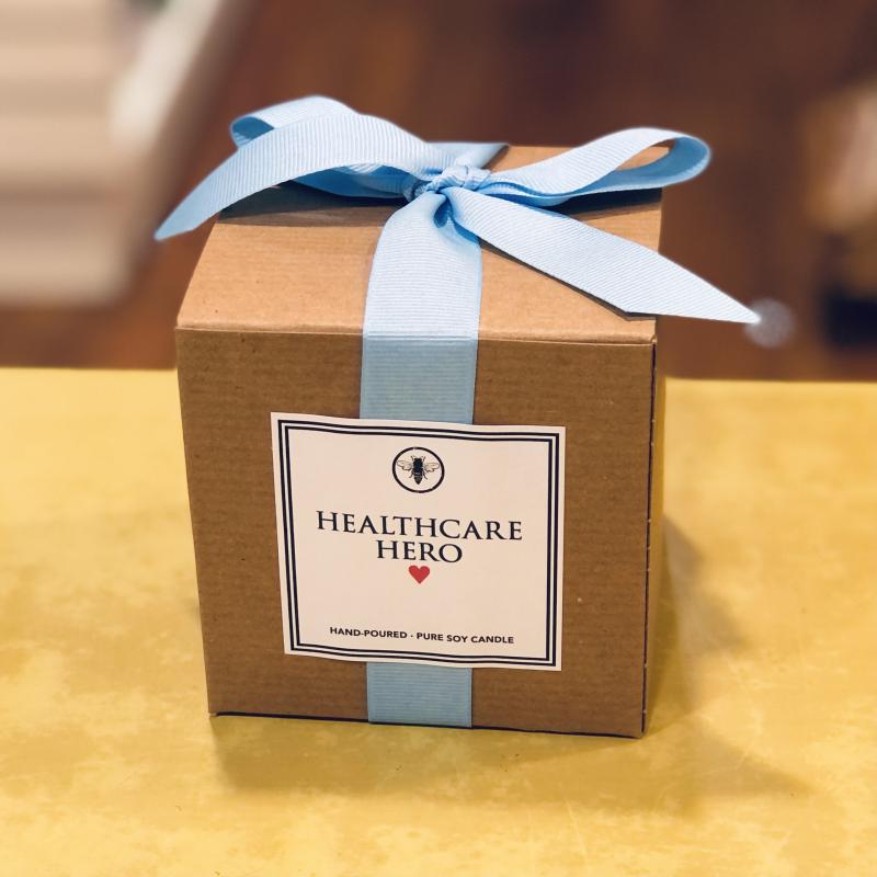 Healthcare Hero Soy Candle (Sandalwood & Vanilla)