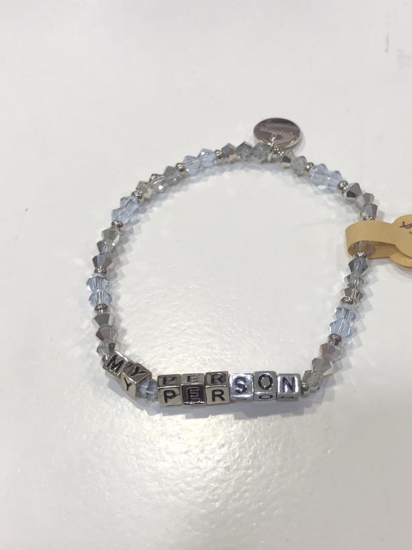 Little Words Project Bracelet - My Person (Silver)