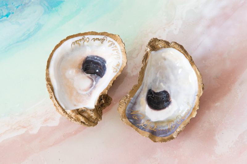 The World is Your Oyster Ring Dish