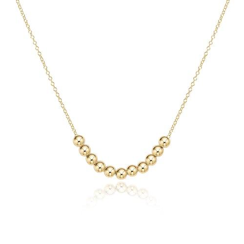 Enewton Classic Beaded Bliss Gold Necklace - 16