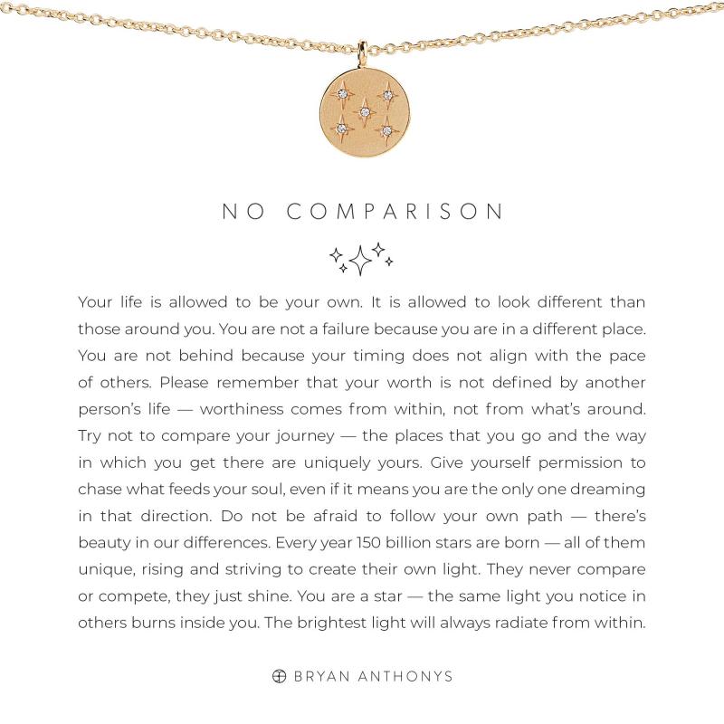 Bryan Anthonys Necklace - No Comparison (Gold)