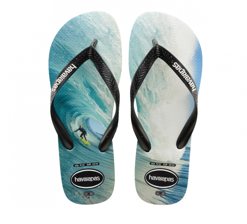 Havaianas Men's Photoprint Surf Flip Flops