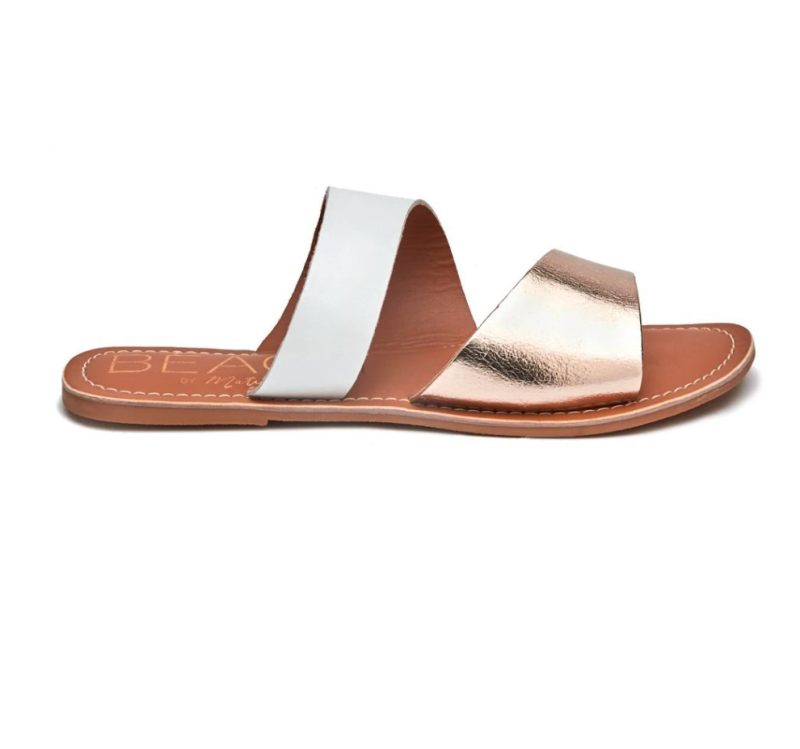 BEACH by Matisse Coastal Sandal - Gold/White