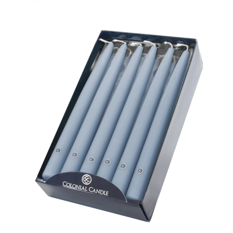 10 Inch Handipt Coastal Blue Candles