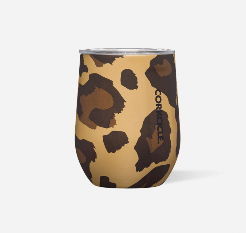 Corkcicle Stemless - Luxe Leopard