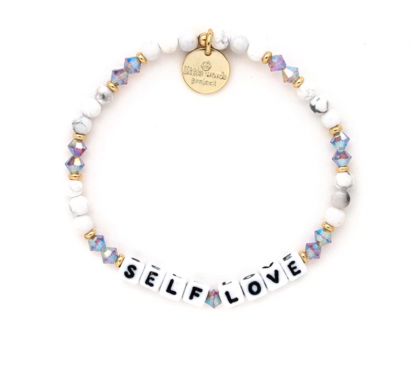 Little Words Project Bracelet - Self Love (Cream Puff)