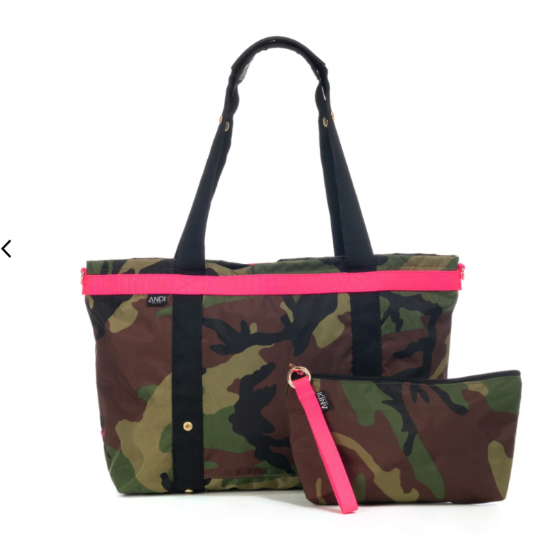 ANDI Tote - Pop Pink Camo