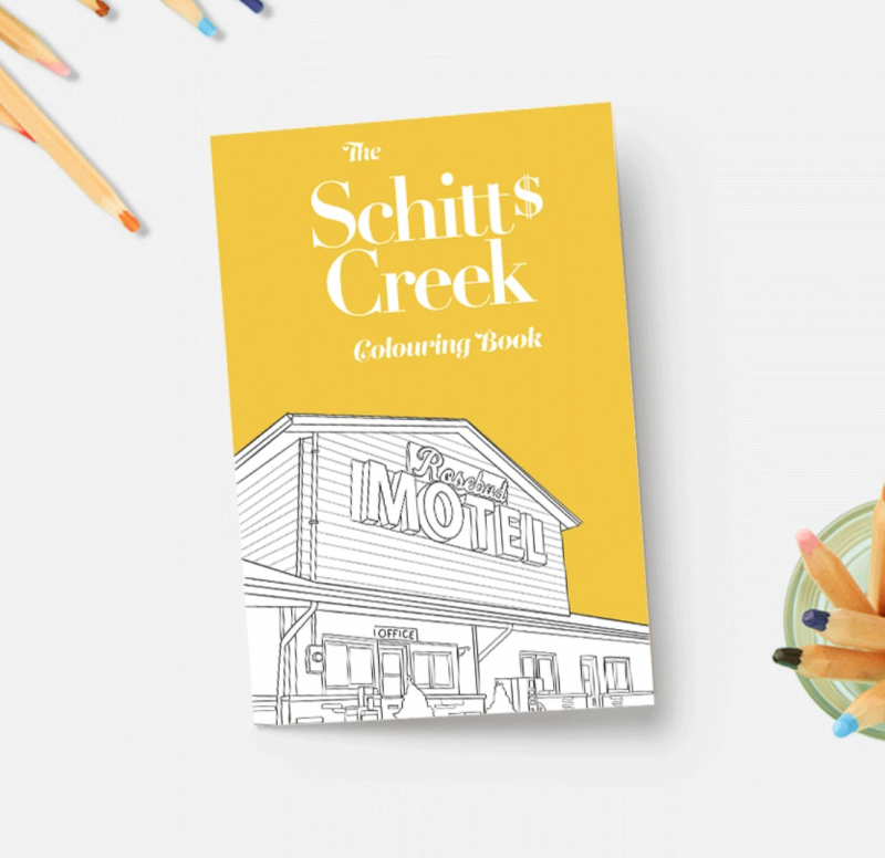 Schitt's Creek Coloring Book