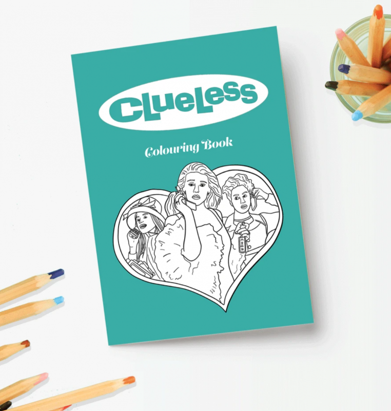 Clueless Coloring Book