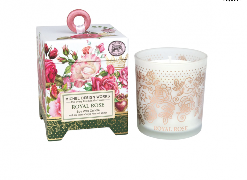'Royal Rose' Soy Wax Candle