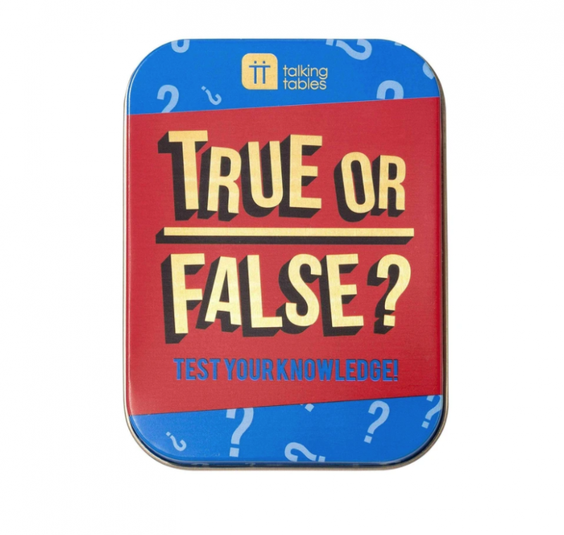 True of False - Tin Game