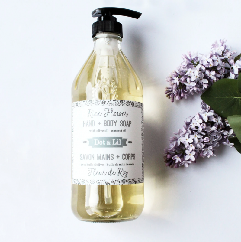 Rice Flower Liquid Soap