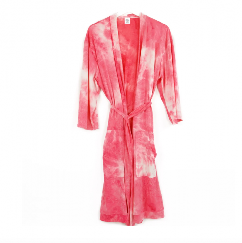 Dyes The Limit Lounge Robe - Pink