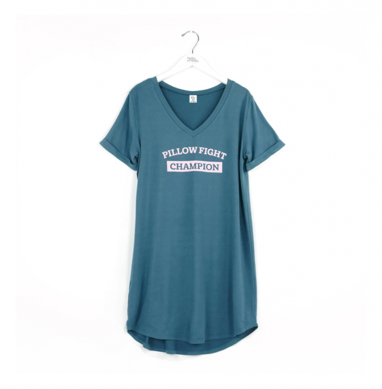 Sleep Shirt - Pillowfight Champion