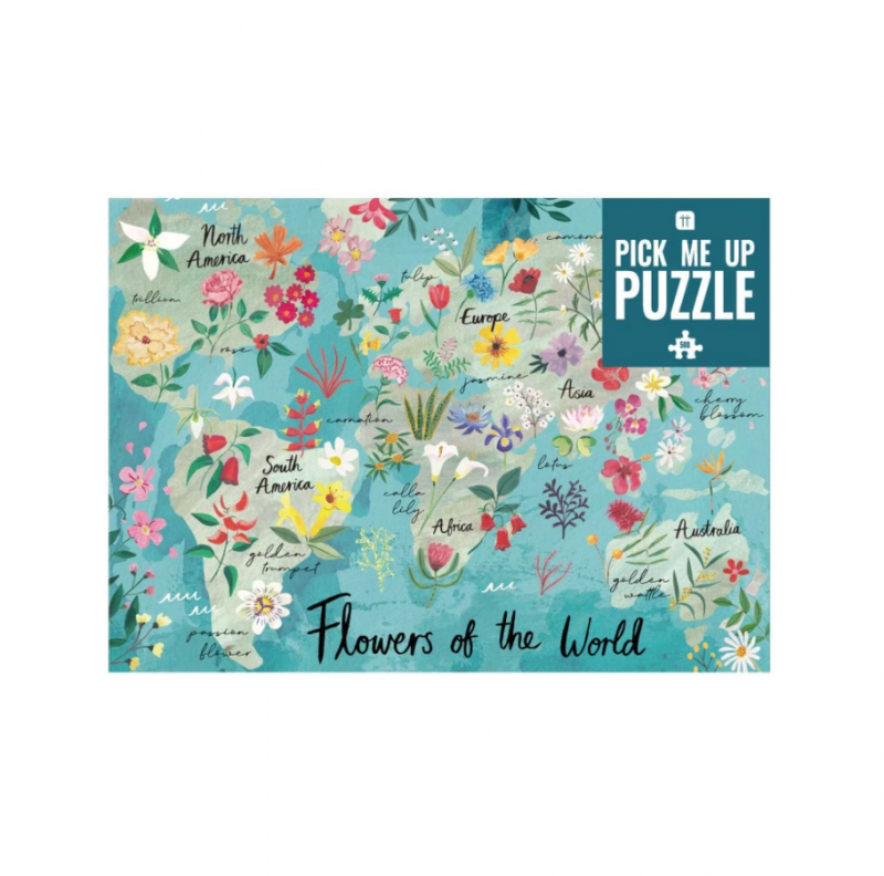 Flowers Of The World Jigsaw Puzzle - 500 Pieces