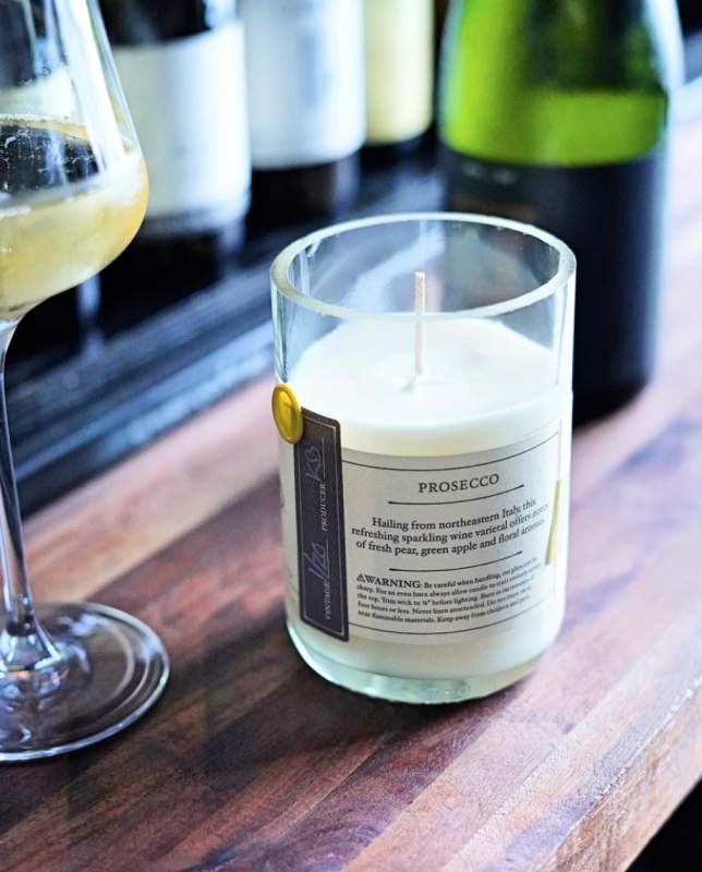 Prosecco Candle by Rewined