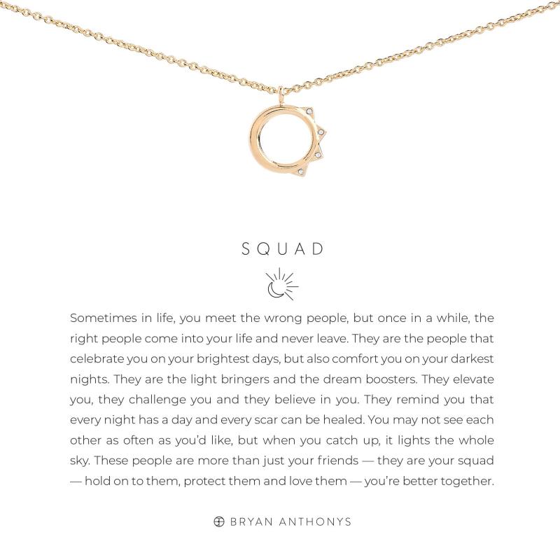 Bryan Anthonys Necklace - Squad (Gold)