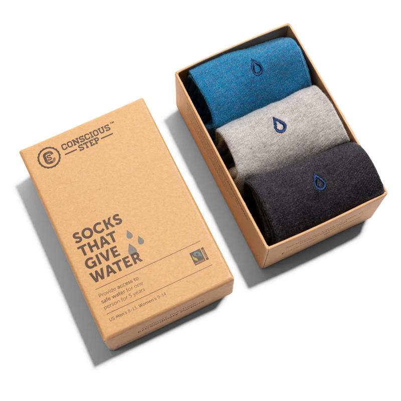 Socks That Give Water - Gift Box Set of 3 Pairs