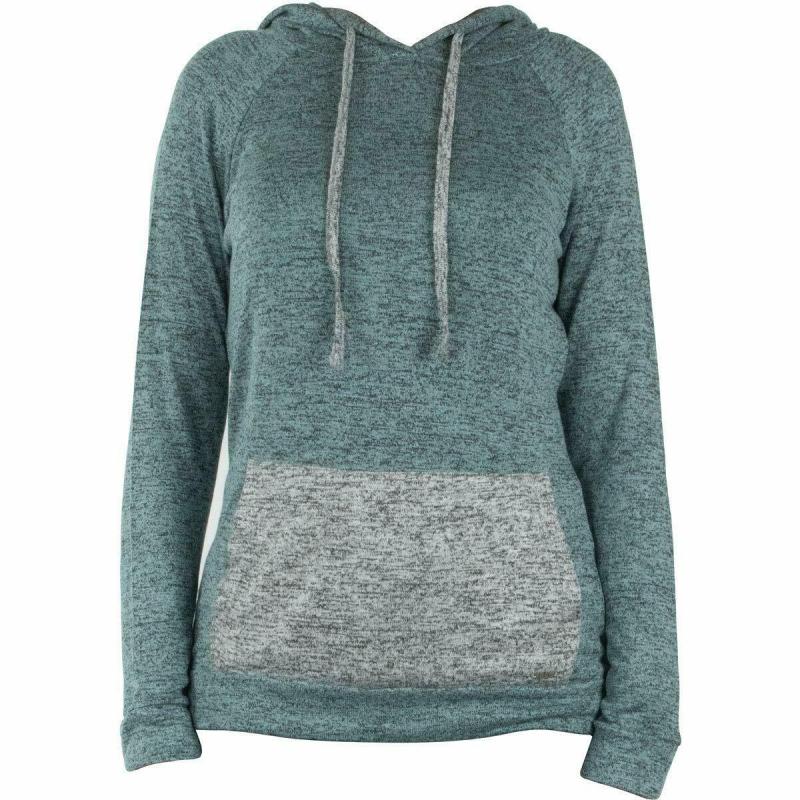 Hello Mello Carefree Hooded Top - Blue/Grey