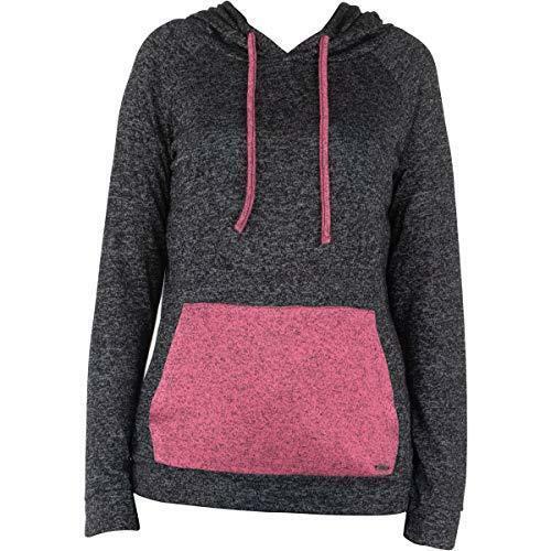 Hello Mello Carefree Hooded Top - Black/Red