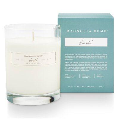 Magnolia Home Boxed Glass Candle - Dwell