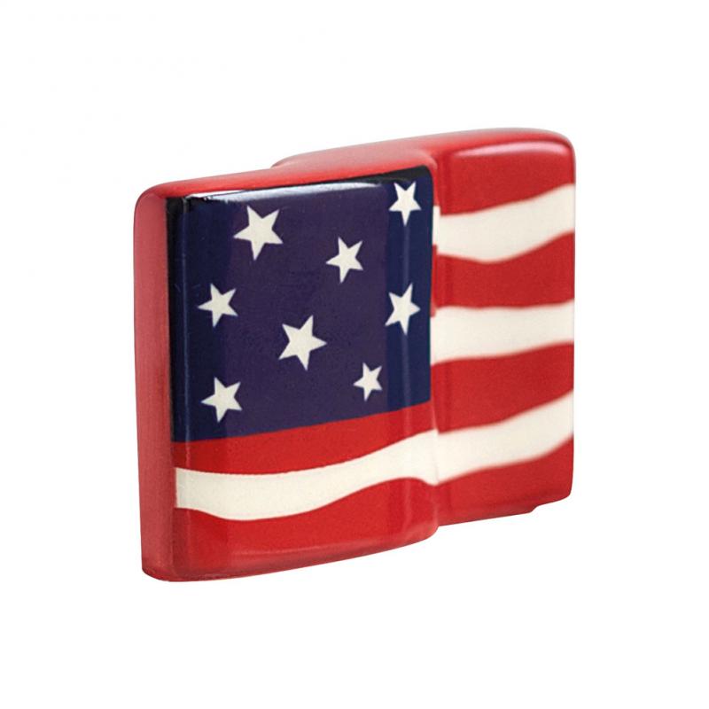 Nora Fleming Mini American Flag Platter Ornament