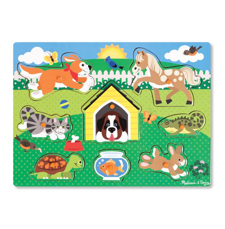 Pets Peg Puzzle