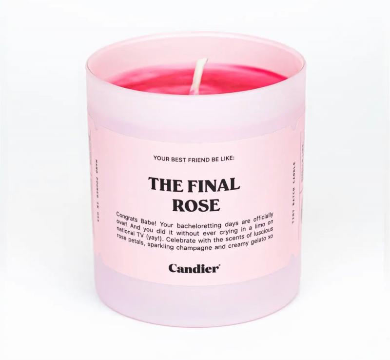 Candier Candle - The Final Rose