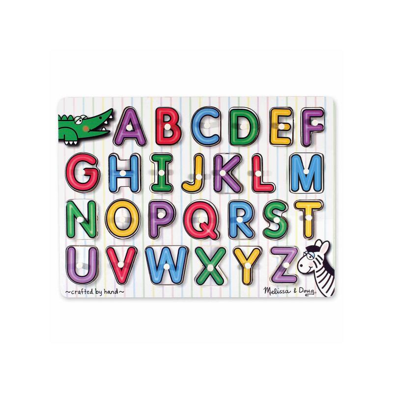 See-inside Alphabet Peg Puzzle
