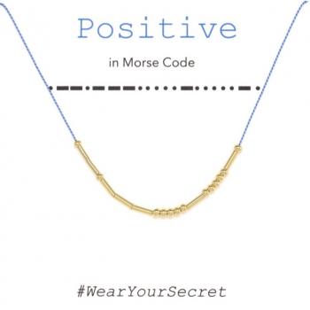 Wear Your Secret Morse Code Necklace - Sister