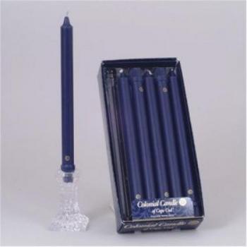 10 Inch Indigo Blue Classic Candles