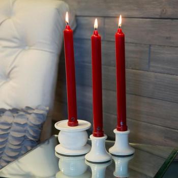 12 Inch Red Classic Candle