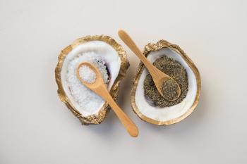 Grit & Grace Gold Oyster Dish