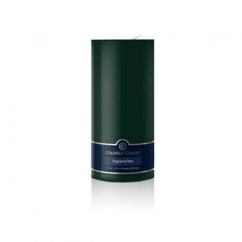 3 X 9 Inch Green Pillar Candle