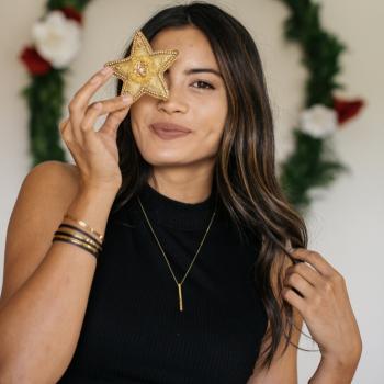 MantraBand Necklace - Choose Joy (Gold)