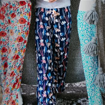 Hello Mello Pajama Pants - Twilight Meadow