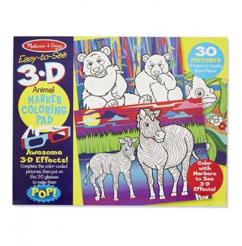 3D Coloring Book - Animals