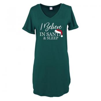 Hello Mello Sleep Shirt - I Believe In Santa and Sleep
