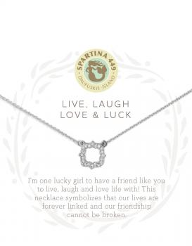 Spartina 449 Necklace - Live, Laugh, Love & Luck