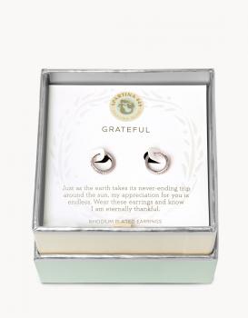 Spartina 449 Mini Hoop Earrings - Grateful
