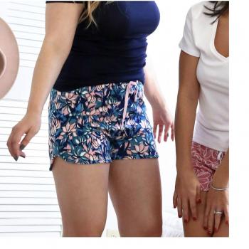 Hello Mello Lounge Shorts - Sunday Funday