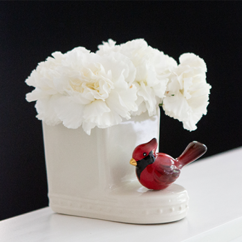 Nora Fleming Mini: Winter Songbird
