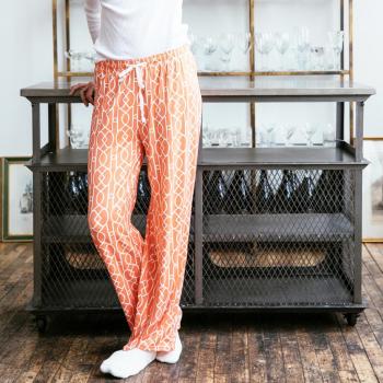 Hello Mello Pajama Pants Calming Coral