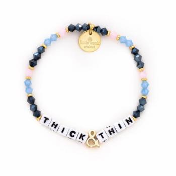 Little Words Project Bracelet - Thick&Thin