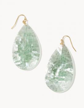 Spartina 449 Crushed Pearl Teardrop Earrings