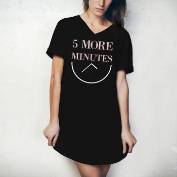 Hello Mello Sleep Shirt - 5 More Minutes