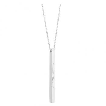 MantraBand Necklace - Infinite Love (Silver)